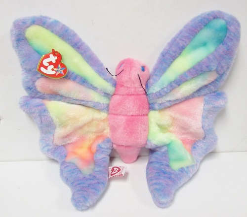 Flitter,Tie Dyed Butterfly<br> Beanie Buddy<br>(Click on picture for full details)